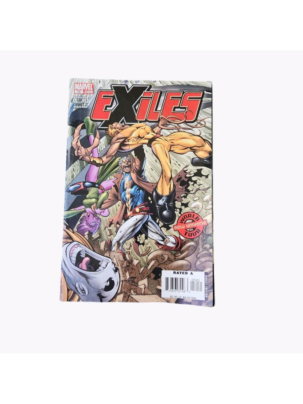 Marvel Exiles #73 2001 Comic Book Collector Bagged Boarded
